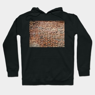 Old crumbly brick wall Hoodie